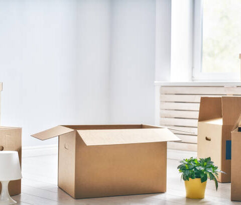 Umzug in die neue Wohnung